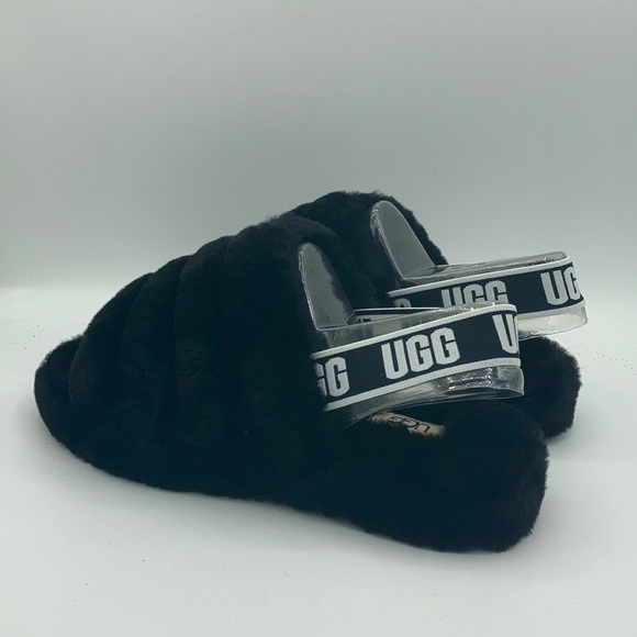 UGG w FLUFF YEAH SLIDE - Picture 2 of 2